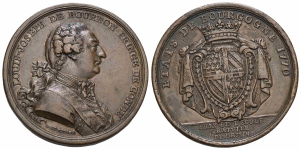 Bourgogne-Louis-Joseph-Bourbon-AE-Gussmedaille-1770-VIA13234