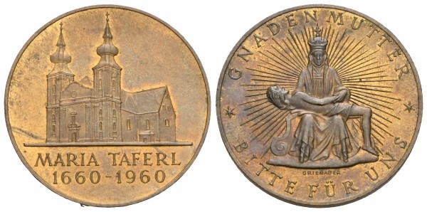 Österreich-2-Republik-AE-Medaille-1960-VIA13246