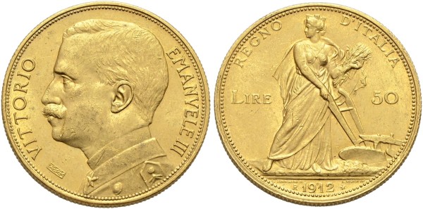 Italien-Königreich-Vittorio-Emanuele-III-50-Lire-1912-R-Rom-VIA13168